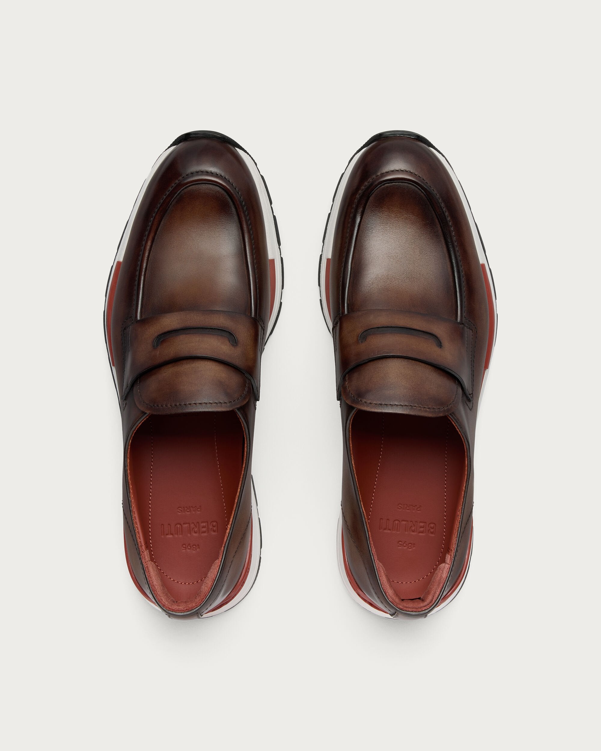 Berluti Fast Track Leather Loafer
