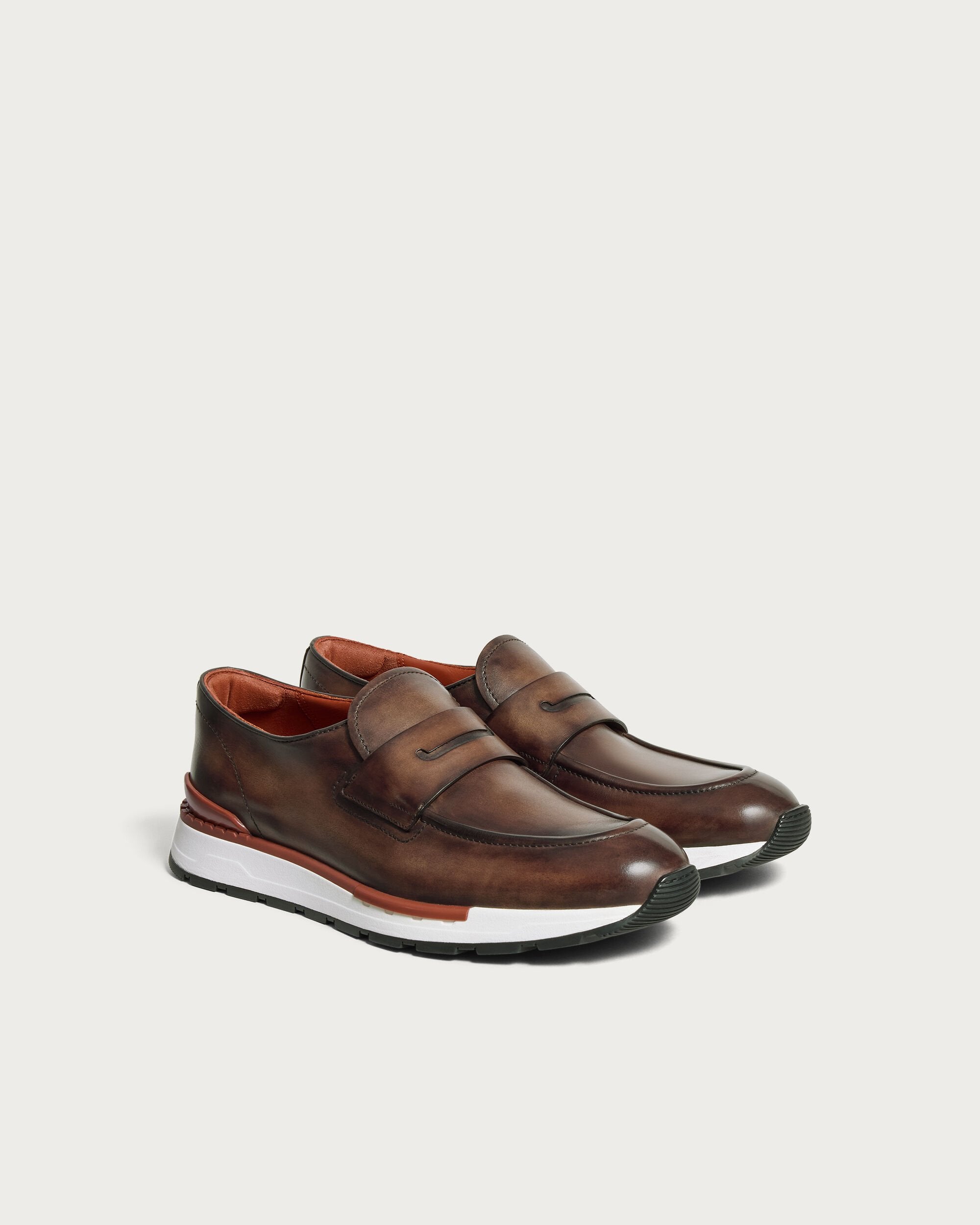 Berluti Fast Track Leather Loafer