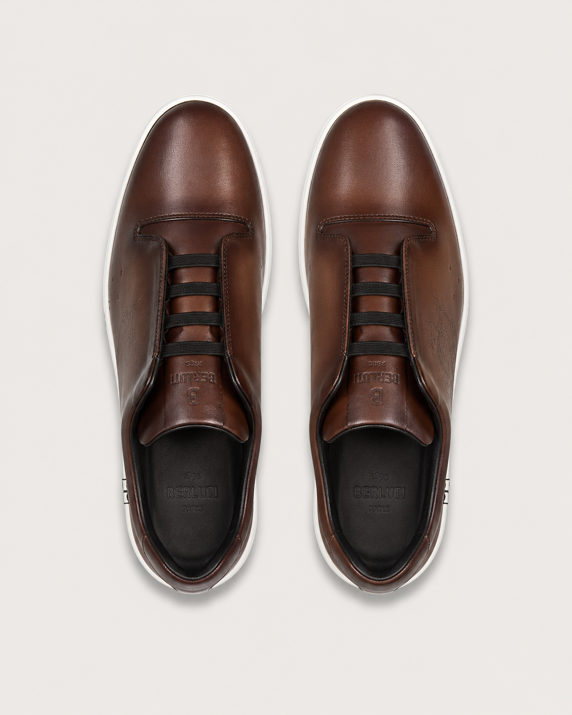 Artisan Italian Leather Sneaker — Handcrafted & Hand-Patinated