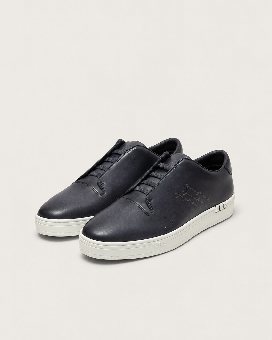 Artisan Italian Leather Sneaker — Handcrafted & Hand-Patinated