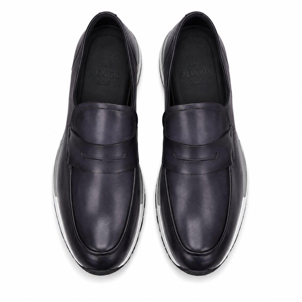 Berluti Fast Track Leather Loafer