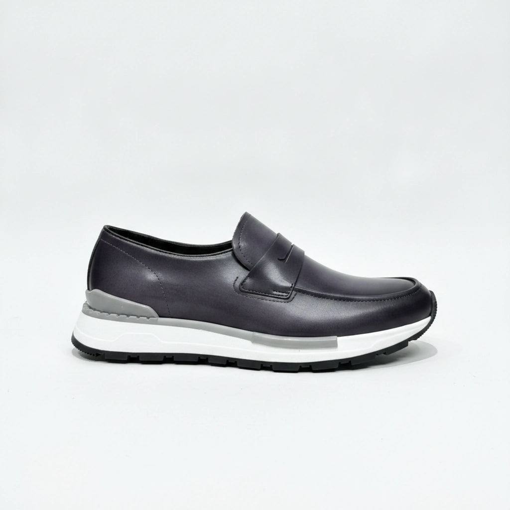 Berluti Fast Track Leather Loafer