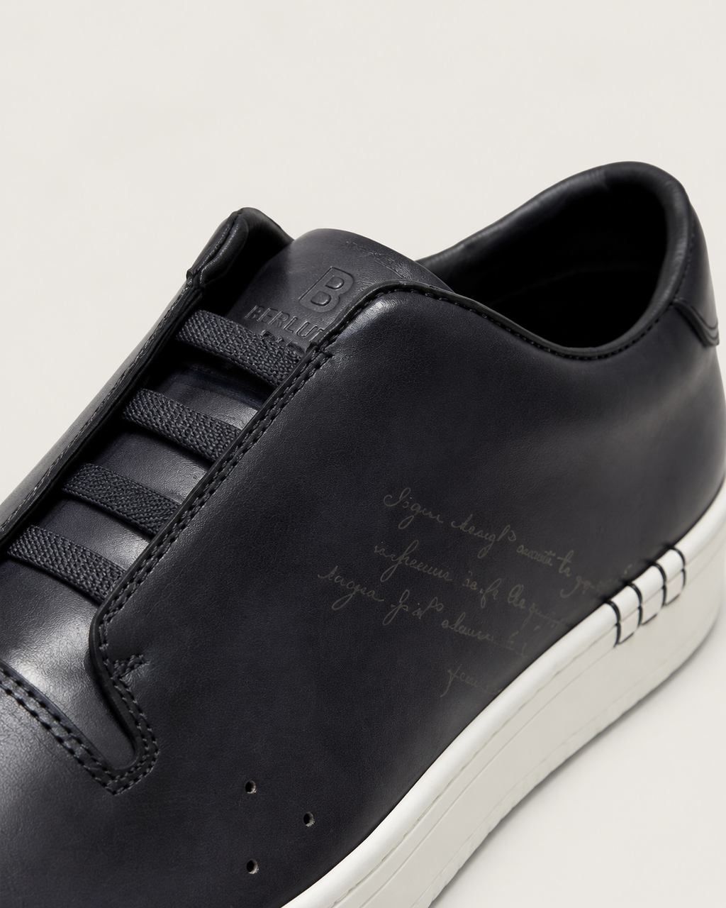 Artisan Italian Leather Sneaker — Handcrafted & Hand-Patinated